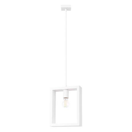 Lampa wisząca ARIES biała + 1x Żarówka LED E27 3000K 7W 760lm