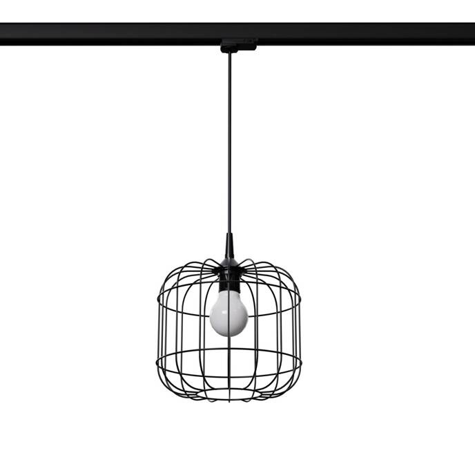 Lampa wisząca CELTA czarna E27 3000K 7,5W 620lm