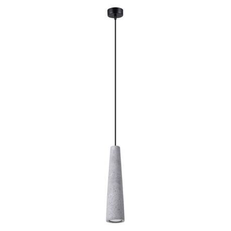 Lampa wisząca ELECTRA beton + 1x Żarówka LED GU-10 3000K Ciepła 7W 510lm