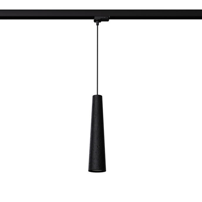 Lampa wisząca ELECTRA czarna beton GU10