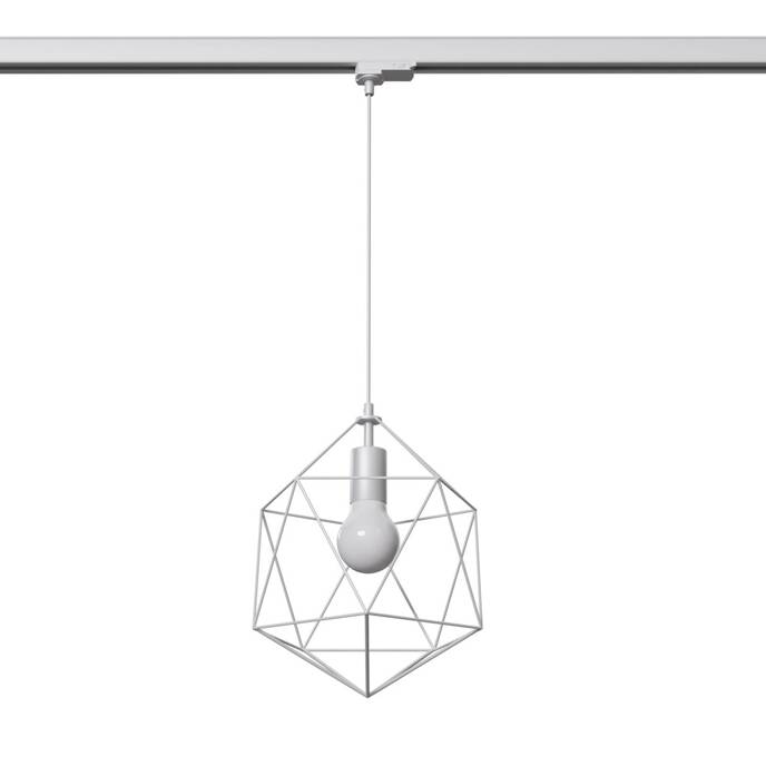 Lampa wisząca GASPARE biała E27 4000K 7,5W 690lm