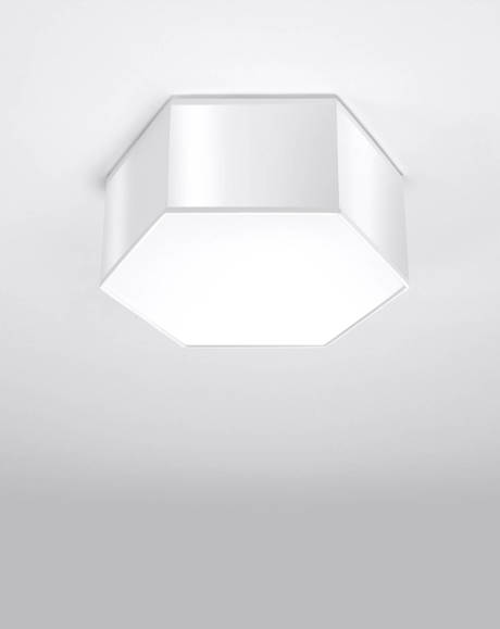 Plafon SUNDE 13 biały +2x Żarówka LED E27 3000K Ciepła 7,5W 620lm