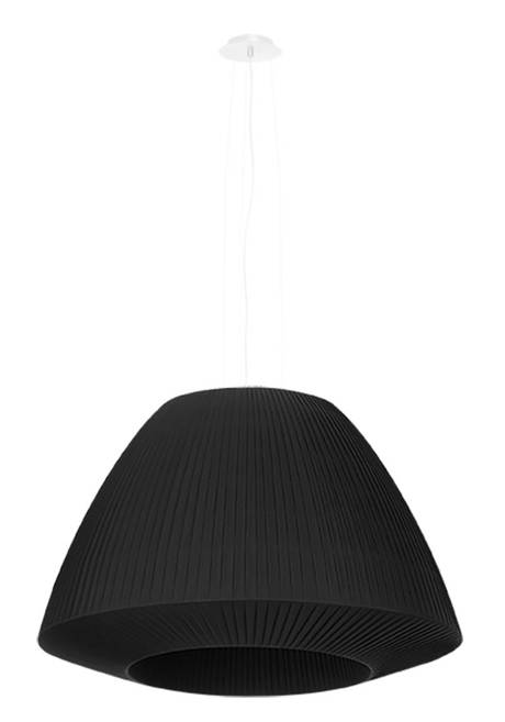 Żyrandol BELLA 60 czarna + 3x Żarówka LED E27 3000K Ciepła 7,5W 620lm